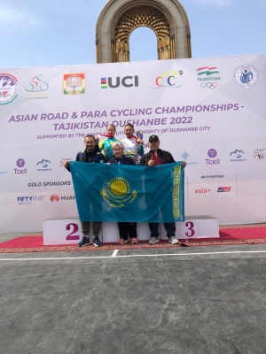 Excellent results of cyclists at the Asian Championship in Dushanbe